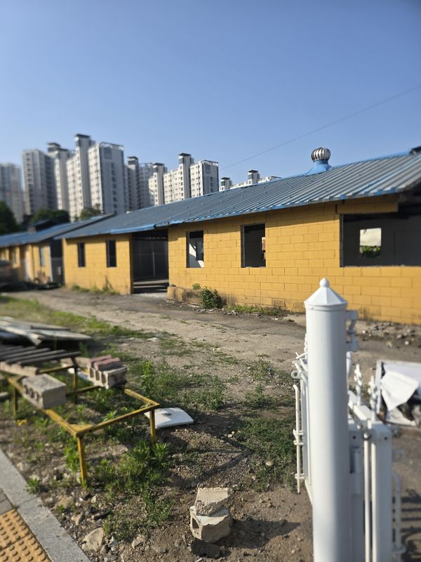 경기 남양주시 남양주 공장 완파 시공 사진